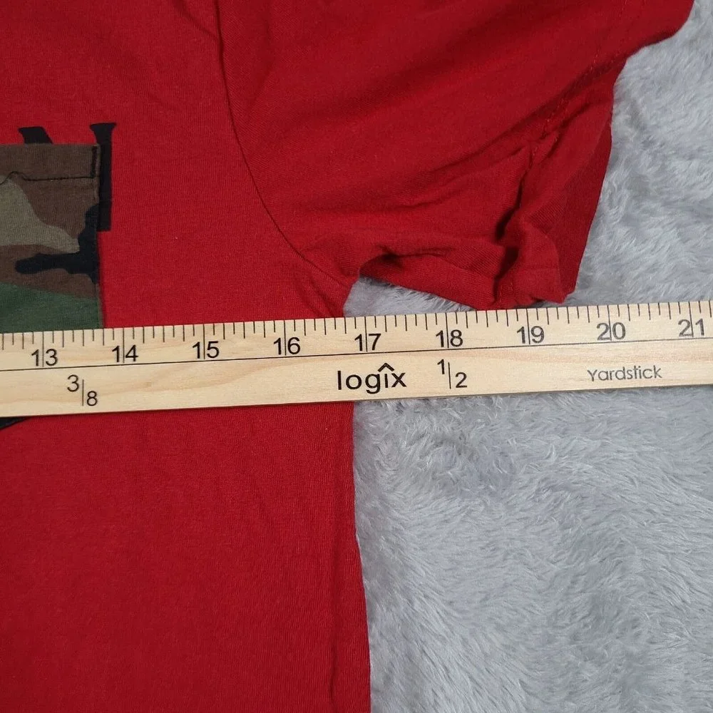 Jordan Jumpman Boys Classic Camo Pocket T-Shirt Large 12-13yr Red Jordan‎ Brand